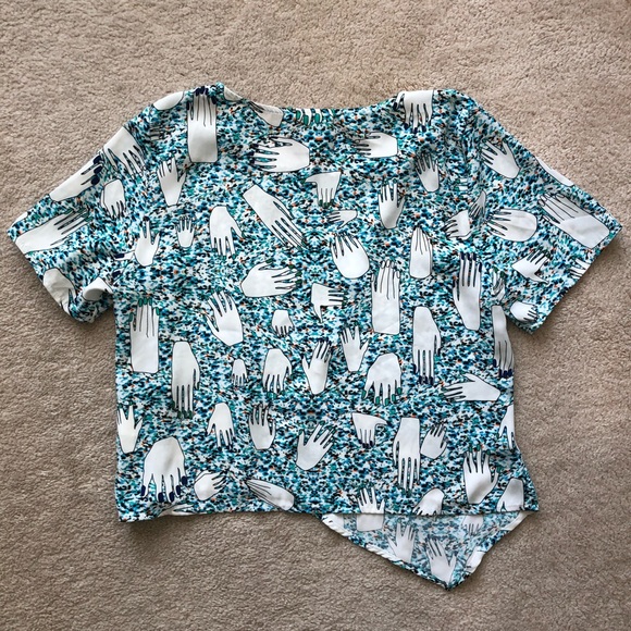 MONKI HAND PRINT SHIRT - Picture 3 of 6